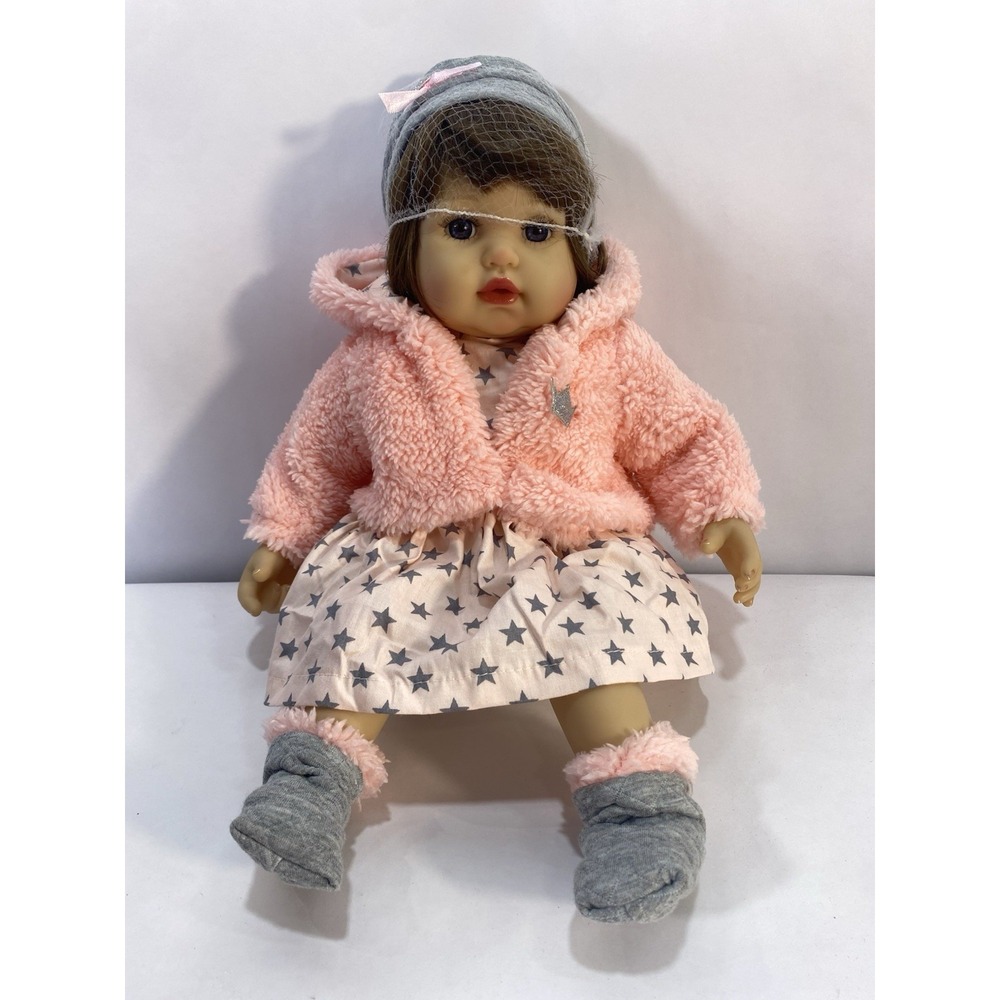 Kiki Doll Collection Reborn Baby Doll 18" Lifelike‎ Pink Princess